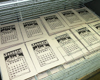 Calendar Printing for 2011