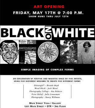 *Black on White* upcoming Art Opening